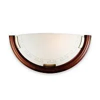 Бра SONEX Greca wood 060 стекло коричневый 