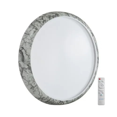 Настенно-потолочный светильник SONEX Mramo white 7638/EL пластик белый 