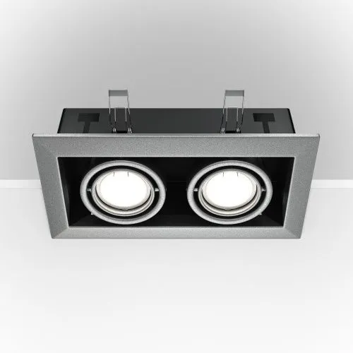 Встраиваемый светильник Maytoni Metal DL008-2-02-S  фото 2