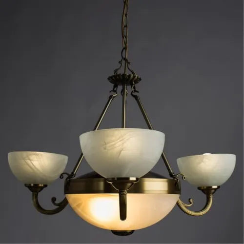 Подвесная люстра Arte Lamp Windsor White A3777LM-3-2AB  фото 2