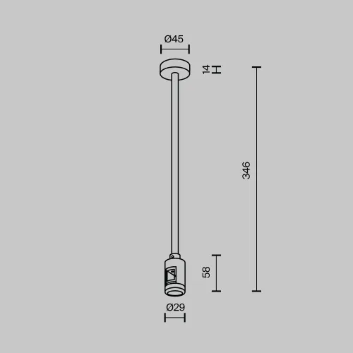 Комплектующие для трековой системы Technical TRA158С-S1-B  фото 4