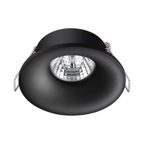 Светильник встраиваемый SONEX Metis 370843  черный 