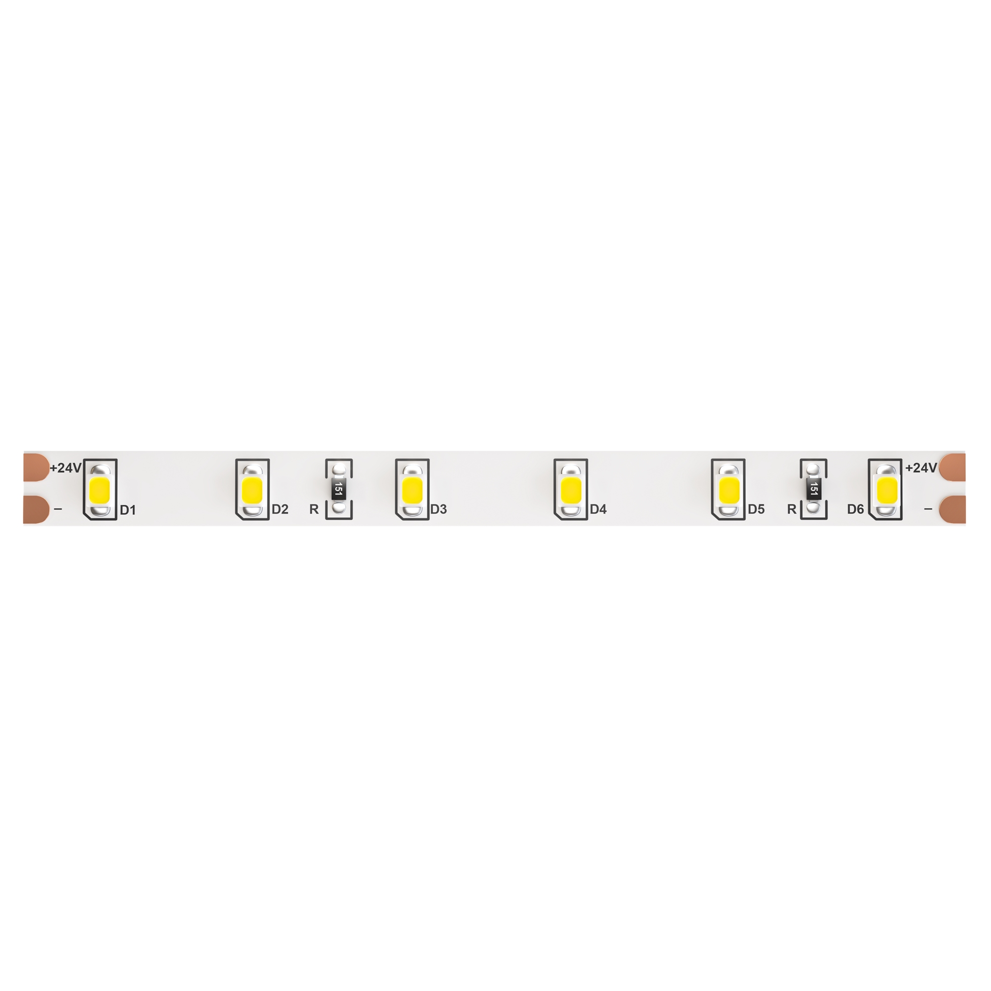 Светодиодная влагозащищенная лента Maytoni Technical 4,8W/m 60LED/m 2835SMD теплый белый 5M 10139 