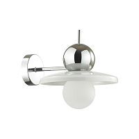 Бра SONEX Hatty 5014/1WA стекло белое 