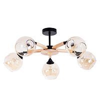 Потолочная люстра Arte Lamp Branson A4370PL-5BR 