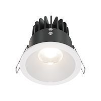 Встраиваемый светодиодный светильник Maytoni Technical Zoom Dim Triac DL034-L12W4K-D-W 