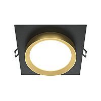Встраиваемый светильник Maytoni Hoop DL086-GX53-SQ-BG 