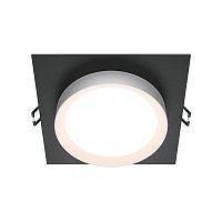 Встраиваемый светильник Maytoni Hoop DL086-GX53-SQ-BW 