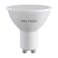 Лампа светодиодная диммируемая Voltega GU10 5W 2700К матовая VG-MR16GU10cct-WIFI-5W 2425 