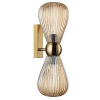 Бра SONEX Elica 5402/2W стекло золотой 