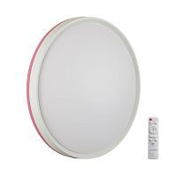Настенно-потолочный светильник SONEX Kezo pink 7708/EL пластик белый 