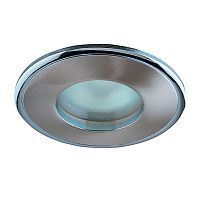 Встраиваемый неповоротный светильник SONEX Aqua 369302 алюминиевое литье серебро 
