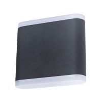 Уличный настенный светильник Arte Lamp Lingotto A8153AL-2BK 