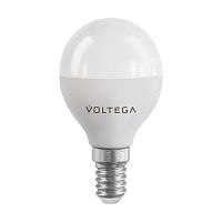 Лампа светодиодная диммируемая Voltega E14 5W 2700К матовая VG-G45E14cct-WIFI-5W 2428 