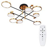 Потолочная светодиодная люстра Arte Lamp Holly A1364PL-8PB 