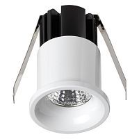 Встраиваемый светильник SONEX Dot 357698 алюминий белый 